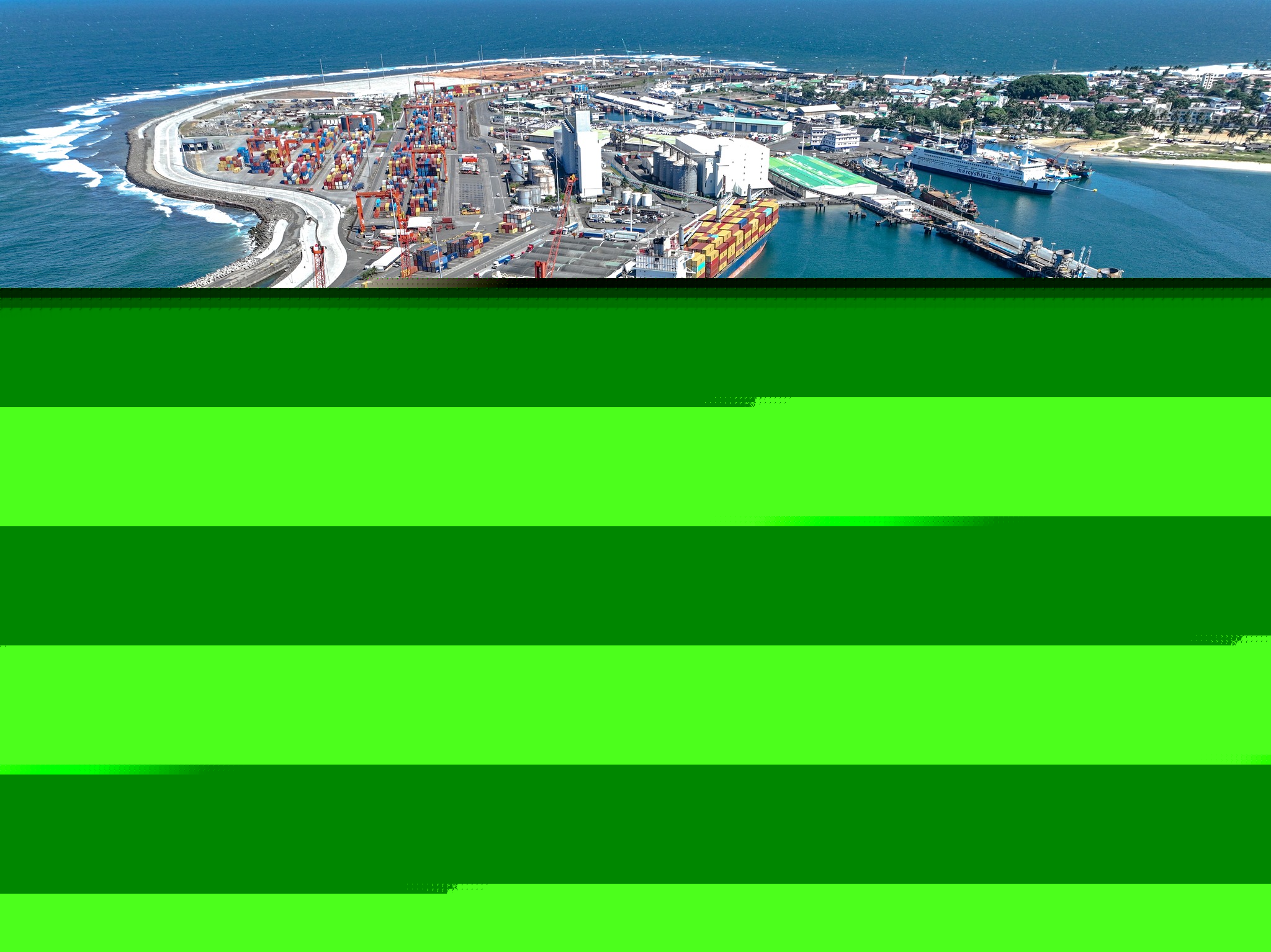 Activité portuaire complexe illustrant un système de management intégré à Madagascar